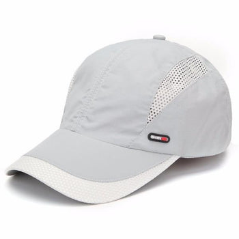 Men Hat Breathable Polyester Acrylic Outdoor Sports Golf Mesh Baseball Cap - Market Bargainz